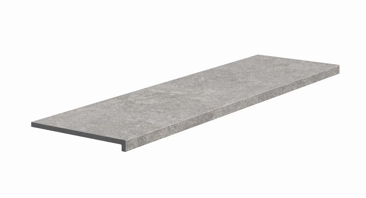 Плитка Exagres Bedford Peldano Recto Pearl C3 R12 33x120 см, поверхность матовая, рельефная