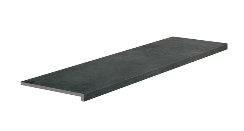 Плитка Exagres Cosmos Peldano Recto Steel С1 33x120 см, поверхность матовая