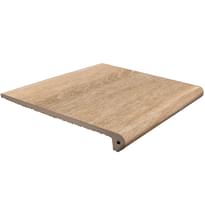Плитка Exagres Forest Peldano Natural Фронтальная ступень 33x33 см, поверхность матовая