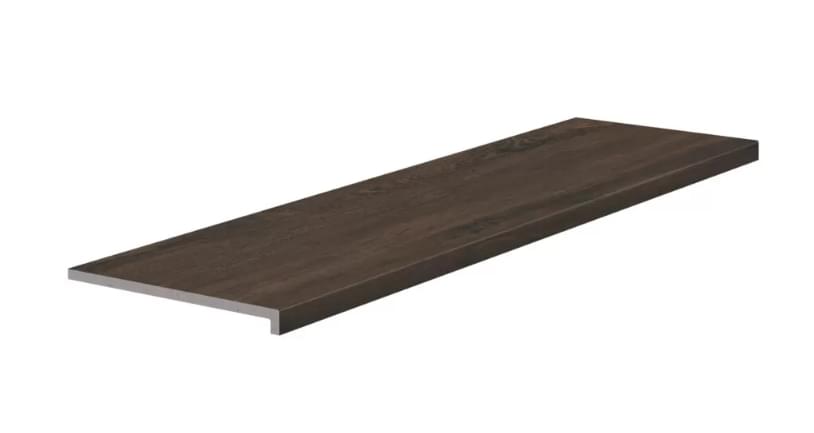 Плитка Exagres Lizana Peldano Recto Nogal 33x120 см, поверхность матовая