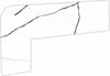 Плитка Exagres Markina Zanq. Bianco Dcha 18x40 см, поверхность матовая