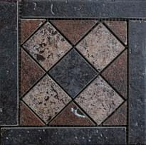 Плитка Exagres Metalica Бордюр Taco 12x12 см, поверхность матовая