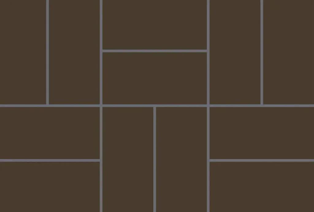 Плитка Exagres Proyect Gresan Dark Brown 12x24.5 см, поверхность матовая, рельефная
