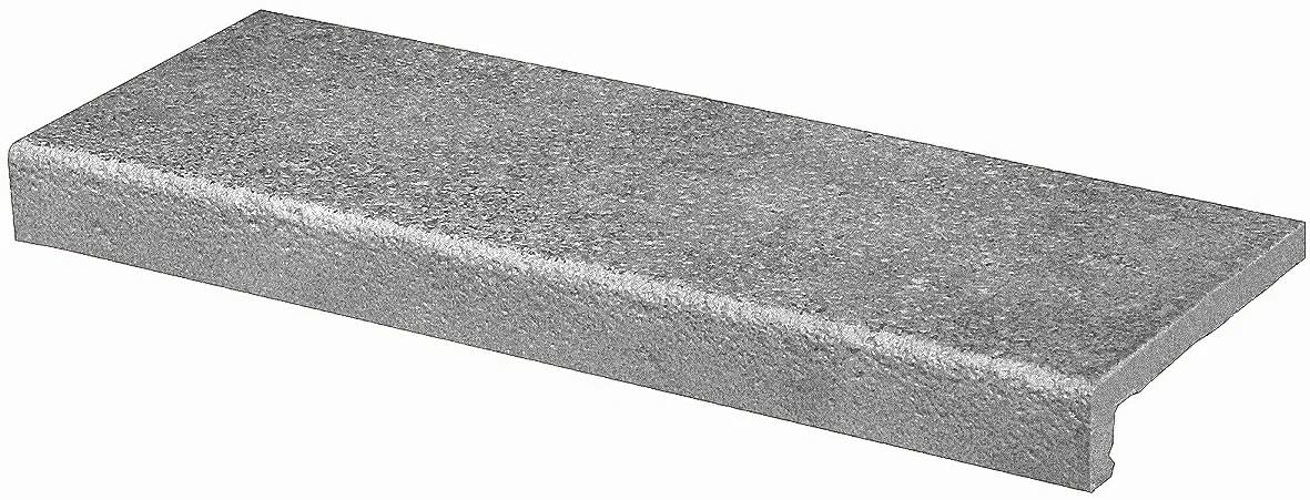 Плитка Exagres Vega Vierteaguas Gris 12x33 см, поверхность матовая
