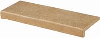 Плитка Exagres Vega Vierteaguas Ocre 12x33 см, поверхность матовая