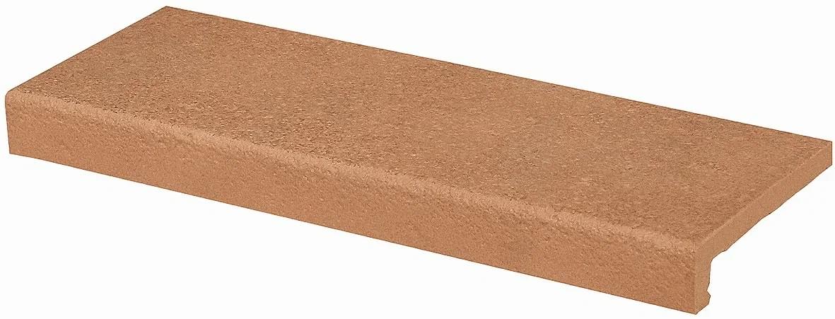 Плитка Exagres Vega Vierteaguas Rojo 12x33 см, поверхность матовая