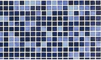 Плитка Ezarri Degradados Azul Часть 7 2.5х2.5 31.3x49.5 см, поверхность глянец