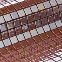 Плитка Ezarri Metal Opalo 2.5х2.5 31.3x49.5 см, поверхность глянец