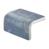 Плитка Ezarri Спецэлементы Corner Bluestone Safe 5х5 5x5 см, поверхность матовая, рельефная