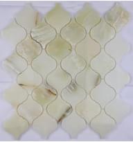 Плитка FK Marble Arabesco Arabesco Onyx Jade Verde 29.5x30.5 см, поверхность полированная