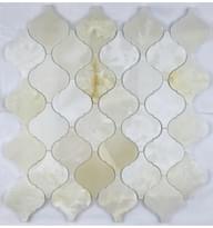 Плитка FK Marble Arabesco Arabesco White Onyx 29.5x30.5 см, поверхность полированная