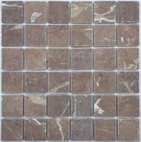 Плитка FK Marble Classic Mosaic Agean Red 48-8Т 30.5x30.5 см, поверхность матовая