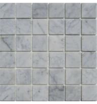 Плитка FK Marble Classic Mosaic Bianco Carrara 48-6P 30.5x30.5 см, поверхность полированная
