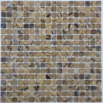 Плитка FK Marble Classic Mosaic Bidasar Brown 15-4P 30.5x30.5 см, поверхность полированная