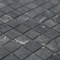 Плитка FK Marble Classic Mosaic Black Russian 48-6T 30.5x30.5 см, поверхность матовая