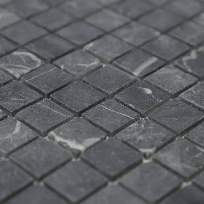 Плитка FK Marble Classic Mosaic Black Russian 48-6T 30.5x30.5 см, поверхность матовая