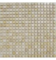 Плитка FK Marble Classic Mosaic Botticino 15-4P 30.5x30.5 см, поверхность полированная