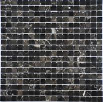 Плитка FK Marble Classic Mosaic China Emperador Dark 15-6P 30.5x30.5 см, поверхность полированная