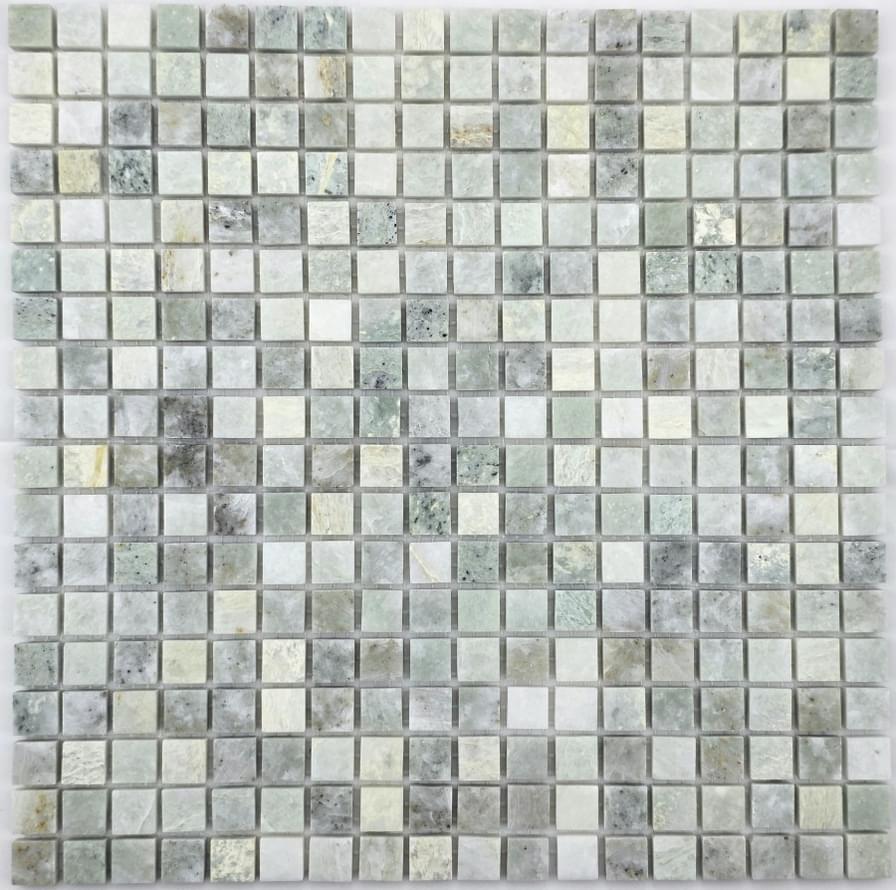 Плитка FK Marble Classic Mosaic Chinese Ming Green 15-8P 30.5x30.5 см, поверхность полированная