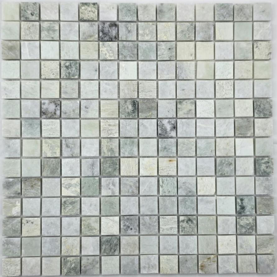 Плитка FK Marble Classic Mosaic Chinese Ming Green 20-8P 30.5x30.5 см, поверхность полированная