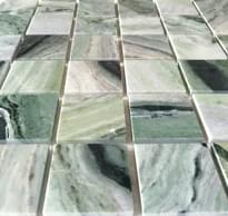 Плитка FK Marble Classic Mosaic Cloudy Jade 48-6P 30.5x30.5 см, поверхность полированная