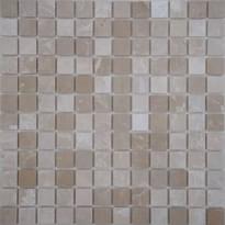 Плитка FK Marble Classic Mosaic Crema Marfil 23-6P 30.5x30.5 см, поверхность полированная