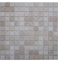 Плитка FK Marble Classic Mosaic Crema Nova 23-4P 30.5x30.5 см, поверхность полированная