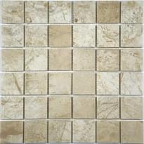Плитка FK Marble Classic Mosaic Crema Nova 48-10P 30.5x30.5 см, поверхность полированная