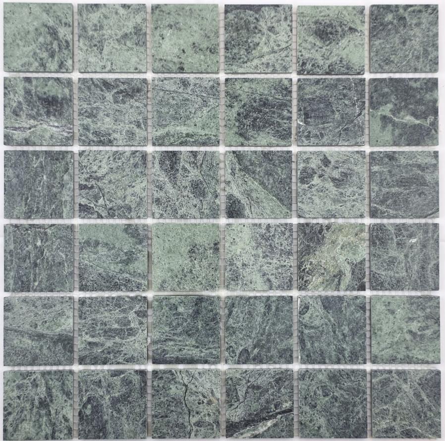Плитка FK Marble Classic Mosaic Julian Jade Marble 48-6P 30.5x30.5 см, поверхность полированная