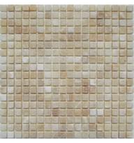 Плитка FK Marble Classic Mosaic M073-15-8T Onyx Yellow 30.5x30.5 см, поверхность матовая