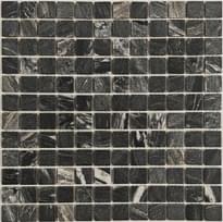 Плитка FK Marble Classic Mosaic Mavi Deniz 23-4W 30.5x30.5 см, поверхность карвинг