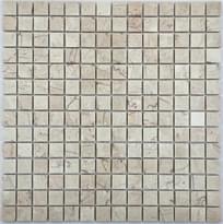 Плитка FK Marble Classic Mosaic Rose Cream Marble 20-8P 30.5x30.5 см, поверхность полированная
