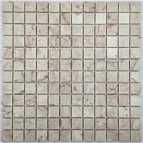 Плитка FK Marble Classic Mosaic Rose Cream Marble 23-8P 30x30 см, поверхность полированная