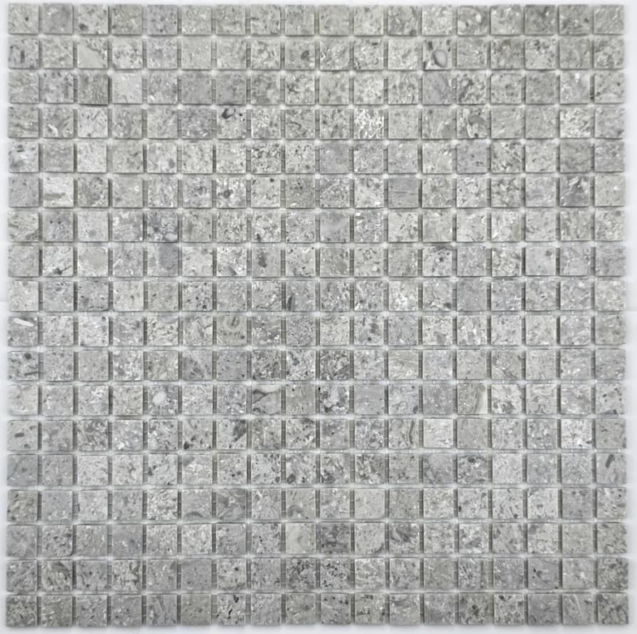 Плитка FK Marble Classic Mosaic Silver Sand 15-4T 30.5x30.5 см, поверхность матовая