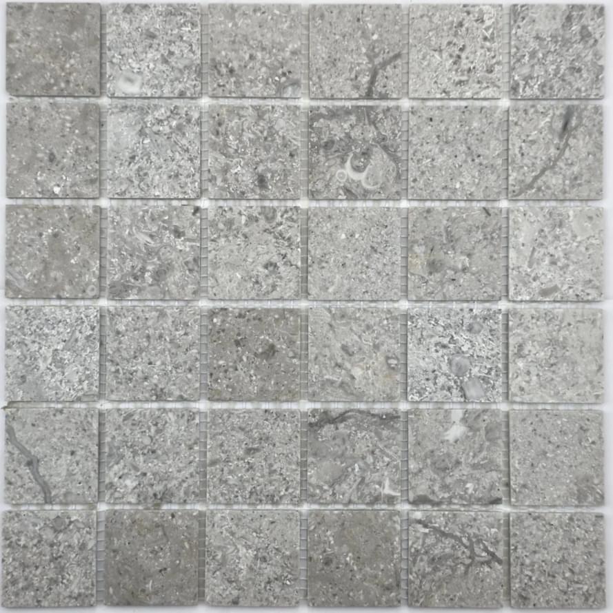 Плитка FK Marble Classic Mosaic Silver Sand 48-4T 30.5x30.5 см, поверхность матовая