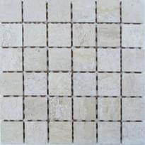 Плитка FK Marble Classic Mosaic Travertine 48-7T 30.5x30.5 см, поверхность матовая
