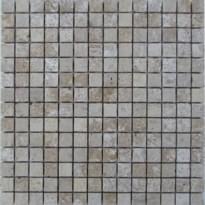 Плитка FK Marble Classic Mosaic Travertine Latte 20-7T 30.5x30.5 см, поверхность матовая
