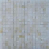Плитка FK Marble Classic Mosaic White Onyx 15-6P 30.5x30.5 см, поверхность полированная