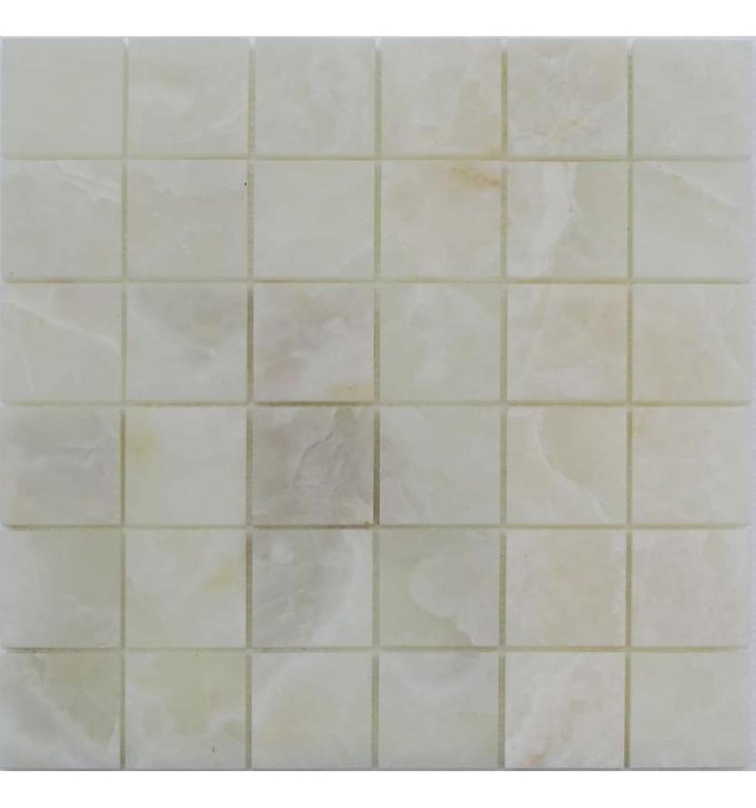 FK Marble Classic Mosaic White Onyx 48 30.5x30.5