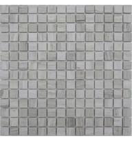 Плитка FK Marble Classic Mosaic White Wooden 20-4T 30.5x30.5 см, поверхность матовая