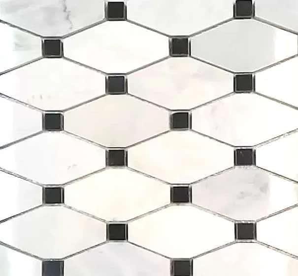 Плитка FK Marble Diamond Diamond 001 34x29.5 см, поверхность полированная