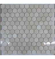 Плитка FK Marble Hexagon Crema Nova 29.5x28 см, поверхность полированная