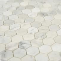 Плитка FK Marble Hexagon Hexagon Bianco Carrara 48 30.5x26.6 см, поверхность полированная