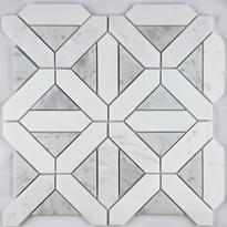 Плитка FK Marble Luxury Mosaic Geometrica 30.5x30.5 см, поверхность полированная