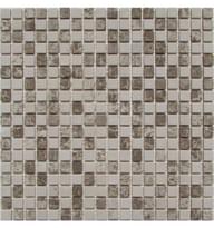 Плитка FK Marble Mix Mosaic Cappuccino Cream 15-4T 30.5x30.5 см, поверхность матовая