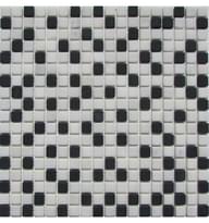 Плитка FK Marble Mix Mosaic Checkers 15-6T 30.5x30.5 см, поверхность матовая