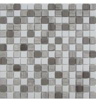 Плитка FK Marble Mix Mosaic Dark Grey 20-4T 30.5x30.5 см, поверхность матовая