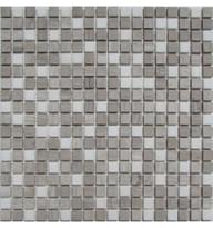 Плитка FK Marble Mix Mosaic Grey Priority 15-4T 30.5x30.5 см, поверхность матовая