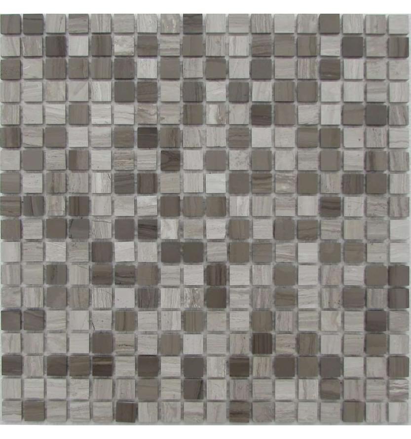 FK Marble Mix Mosaic Grey Velvet 15-4P 30.5x30.5