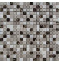 Плитка FK Marble Mix Mosaic Light Wooden 15-4P 30.5x30.5 см, поверхность полированная